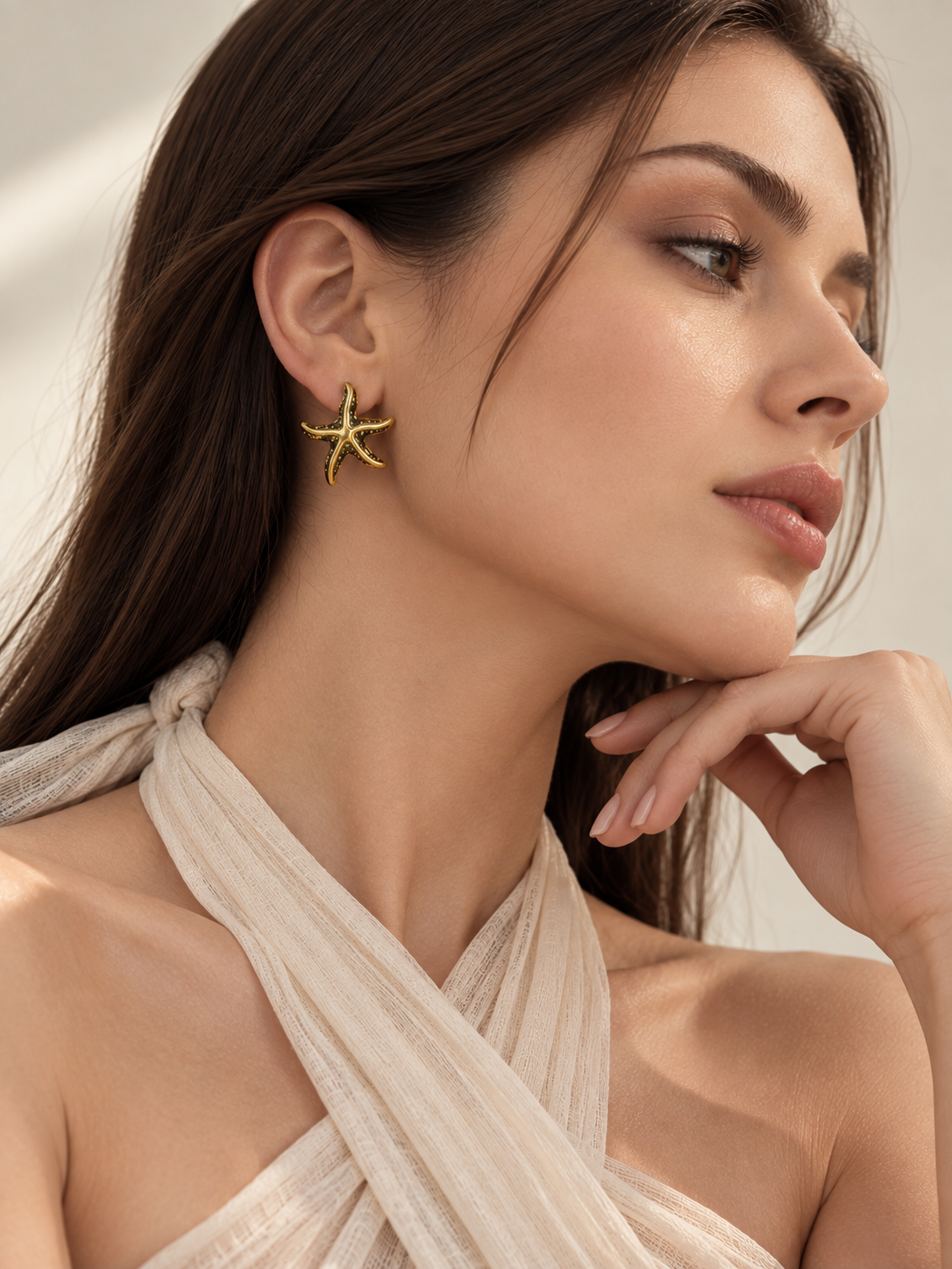 Aven Anti-Tarnish Starfish Earrings