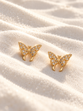 Mariposa Butterfly Stud Earrings – Anti-Tarnish