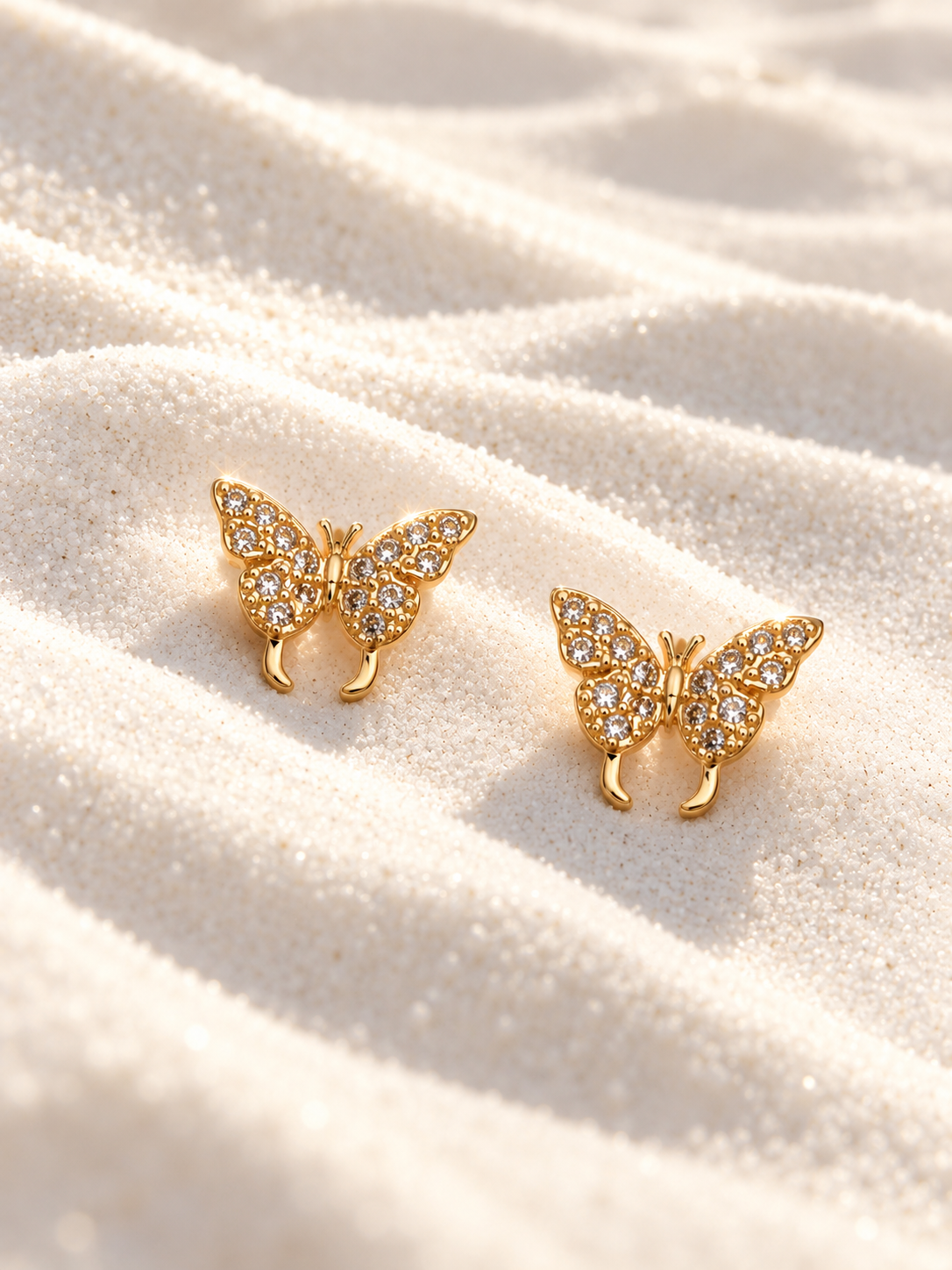 Mariposa Butterfly Stud Earrings – Anti-Tarnish
