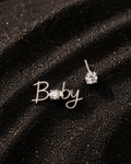 Script Earrings