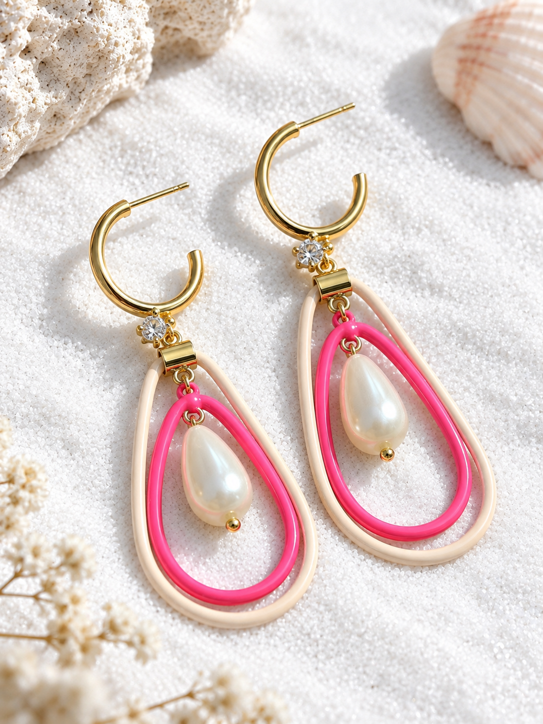 Rosalia Anti-Tarnish Hook Drop Earrings