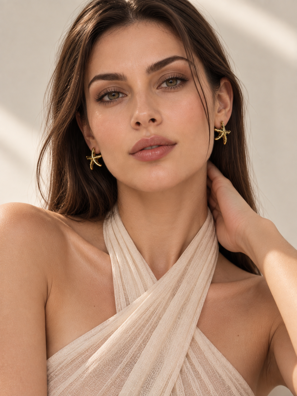 Aven Anti-Tarnish Starfish Earrings