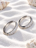 Lovi Crystal Hoop Earrings