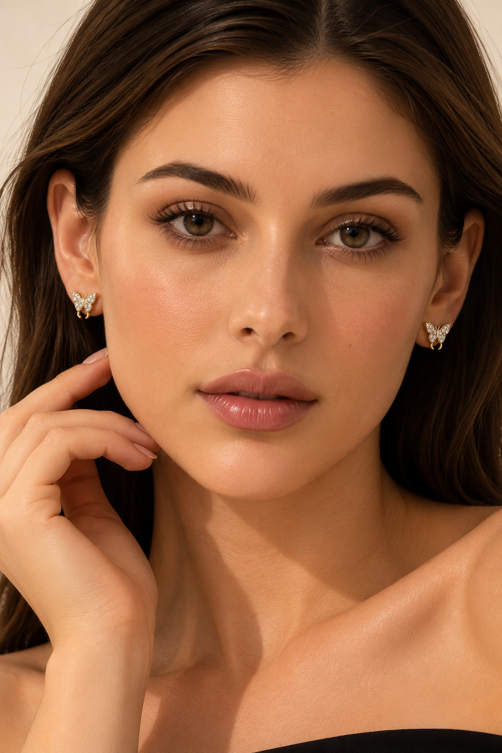 Mariposa Butterfly Stud Earrings – Anti-Tarnish