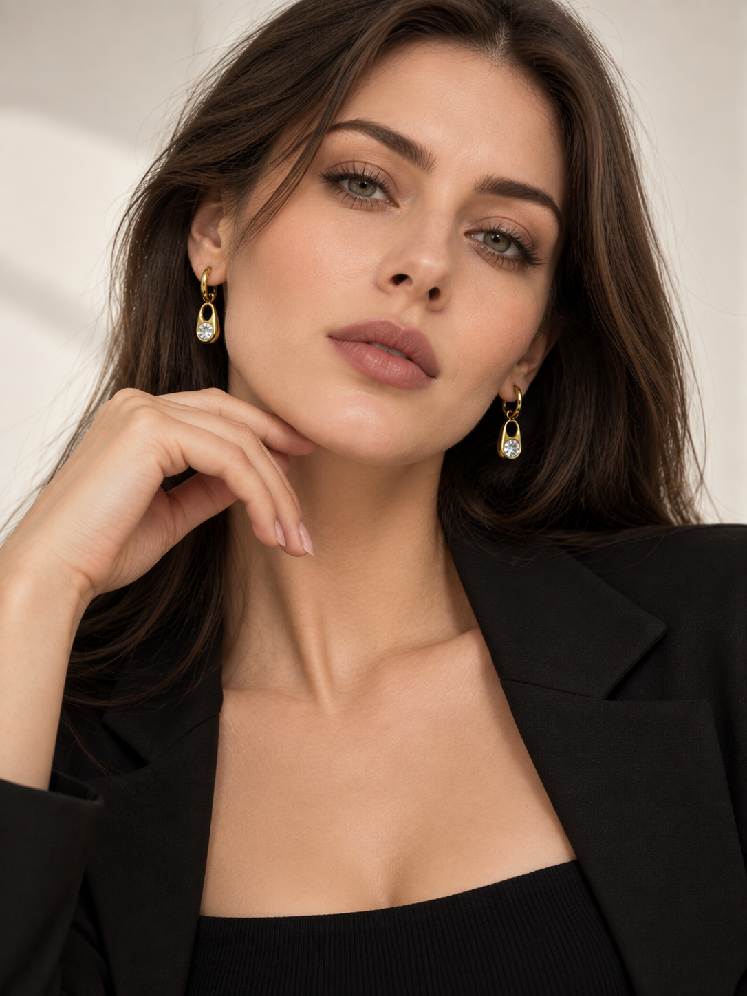 Cora Anti-Tarnish Hoop Earrings
