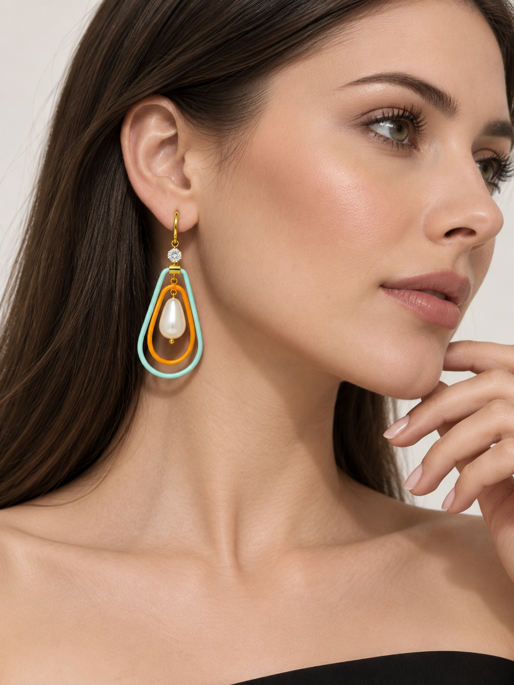 Rosalia Anti-Tarnish Hook Drop Earrings