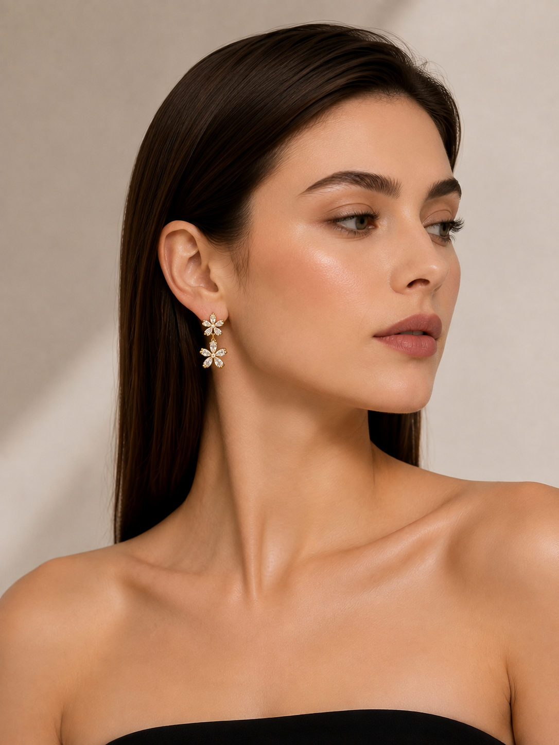 Snow Bloom Earrings