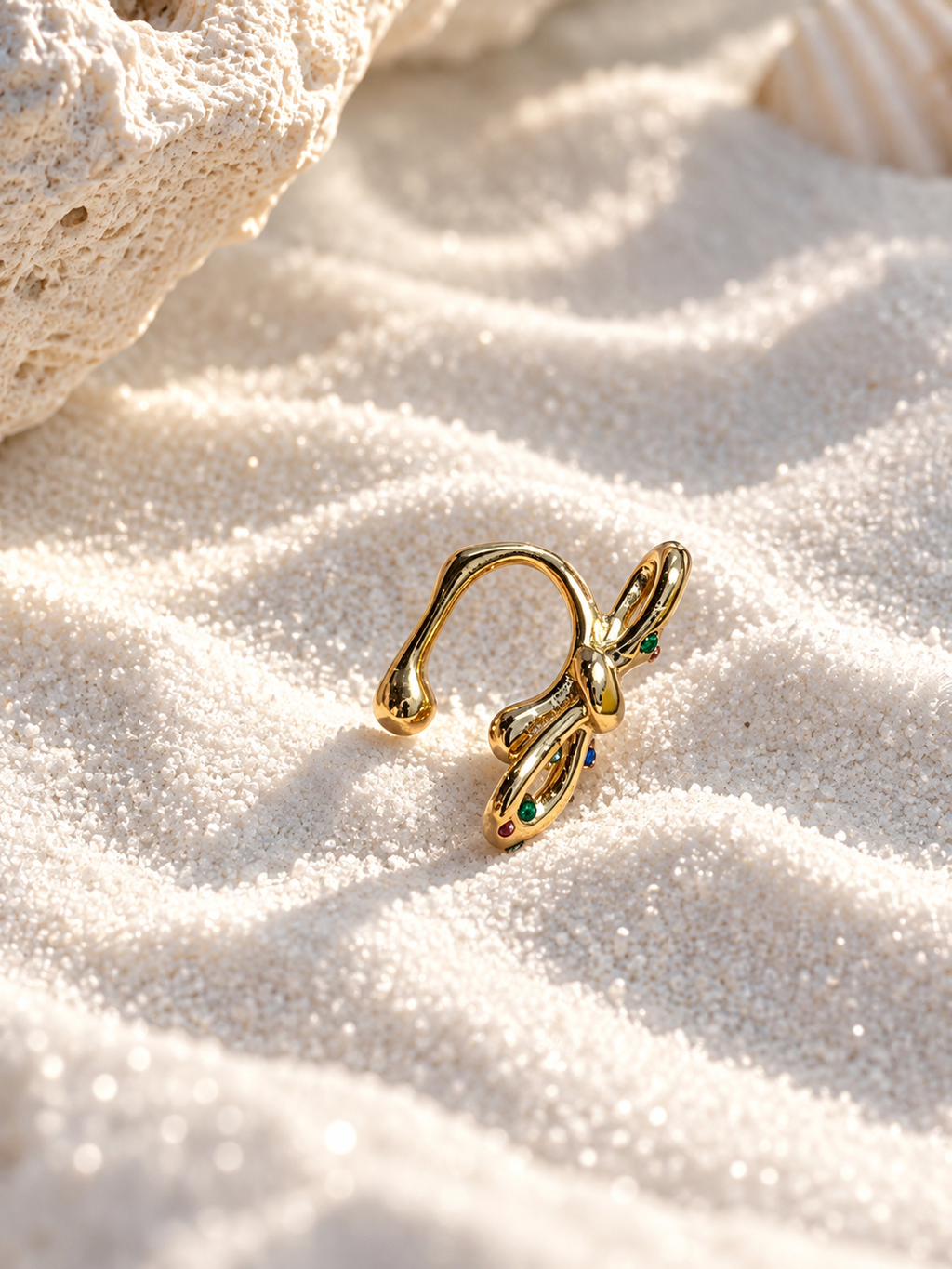 Bella Bow Ear Cuff – Anti-Tarnish