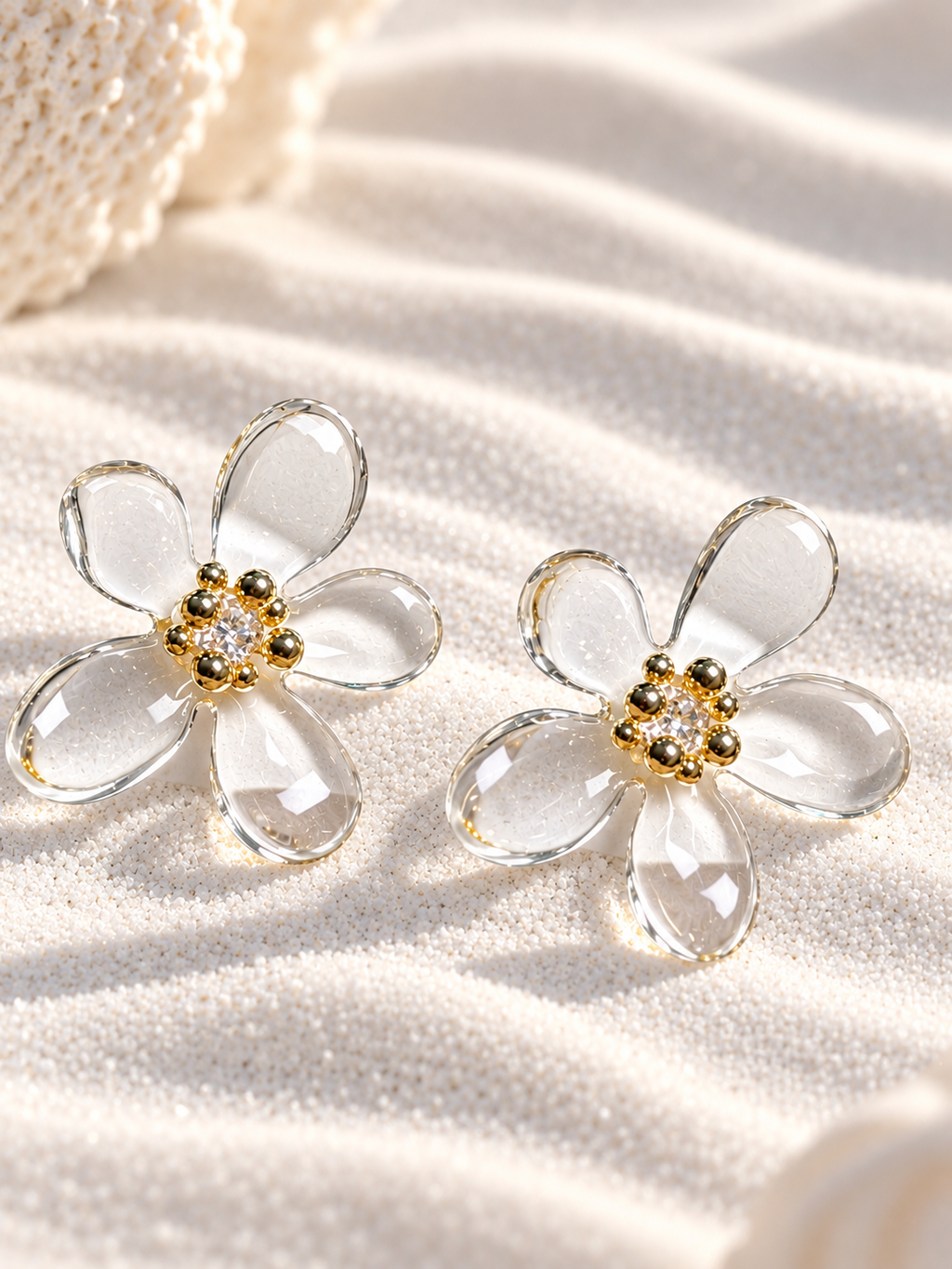 Meadow Anti-Tarnish Floral Stud Earrings