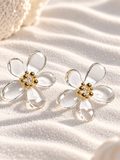 Meadow Anti-Tarnish Floral Stud Earrings