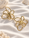 Raya Anti-Tarnish Floral Statement Earrings