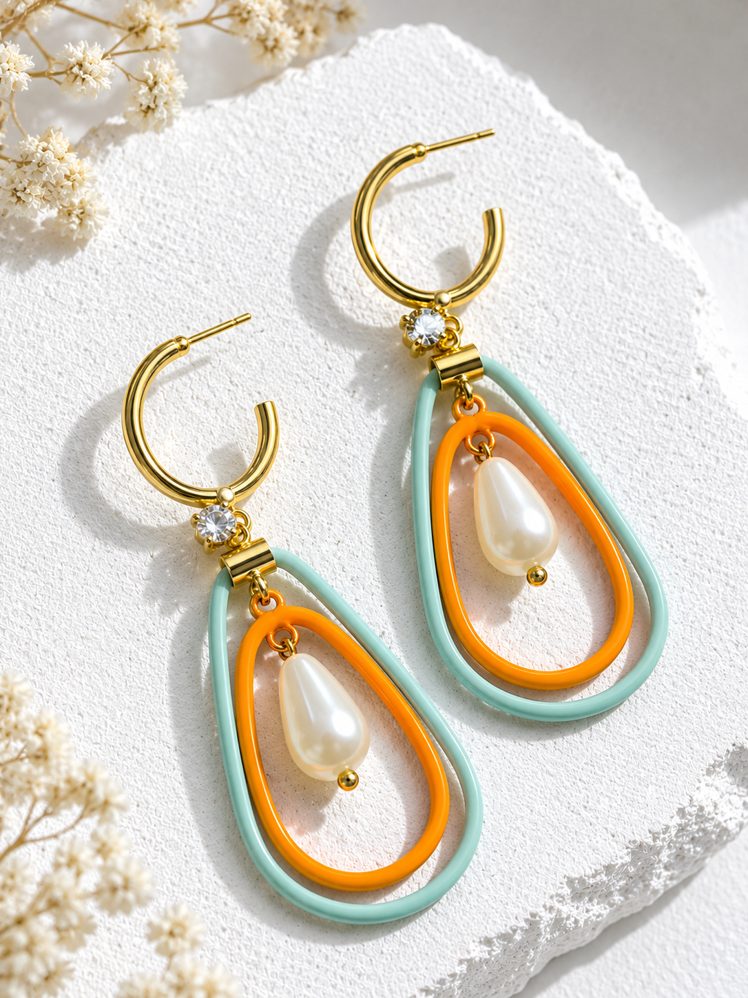 Rosalia Anti-Tarnish Hook Drop Earrings