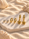 Luxe Anti-Tarnish 3-Piece Earrings Set