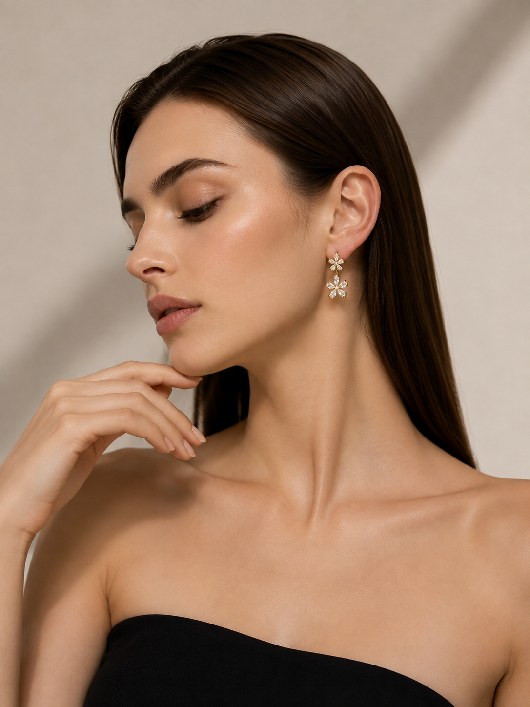 Snow Bloom Earrings