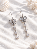 Lumière Butterfly Drop Earrings