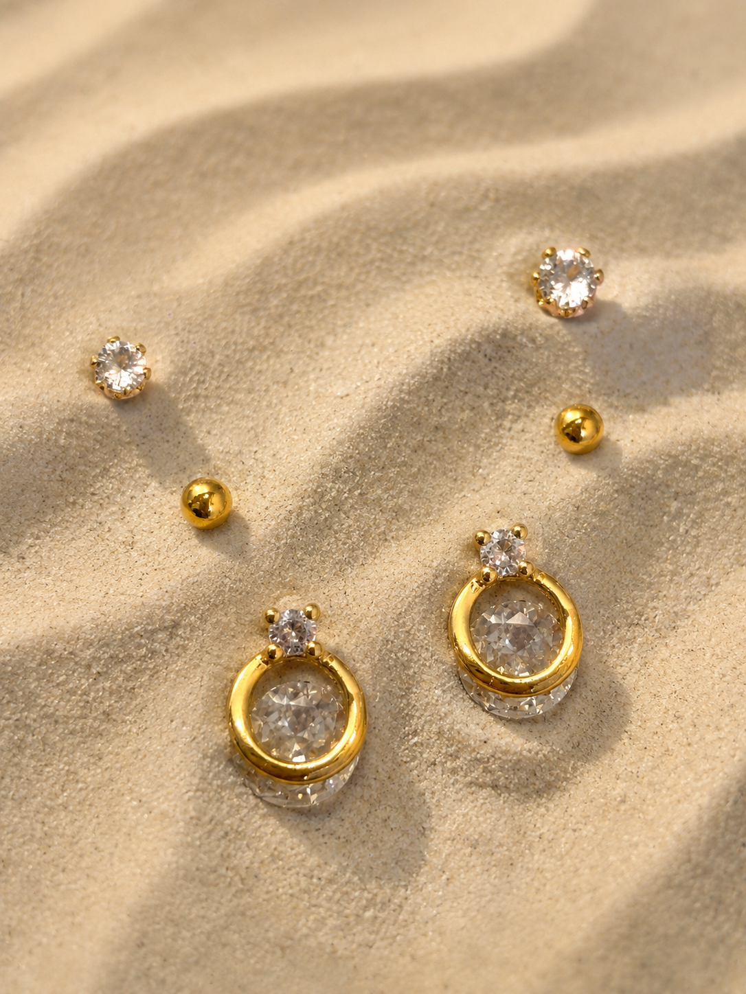 Earring Combo | Pack of 3 | 8 Pairs