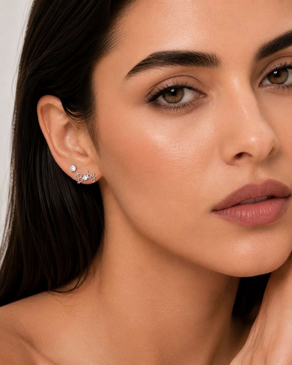 Script Earrings