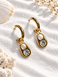 Cora Anti-Tarnish Hoop Earrings