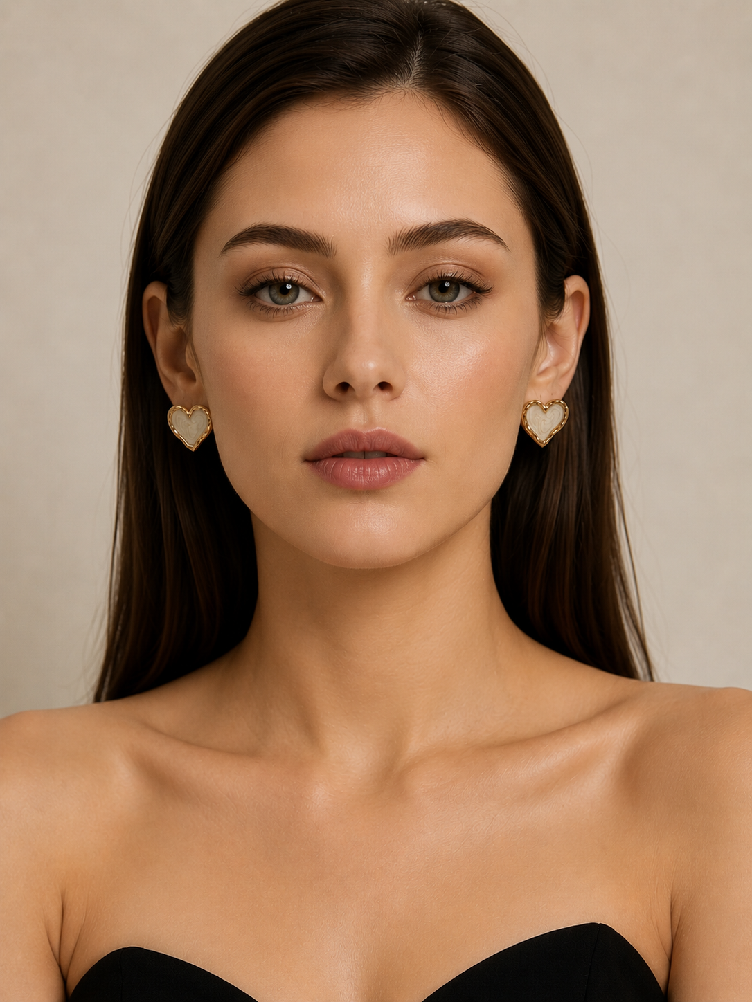 Liora Heart Earrings