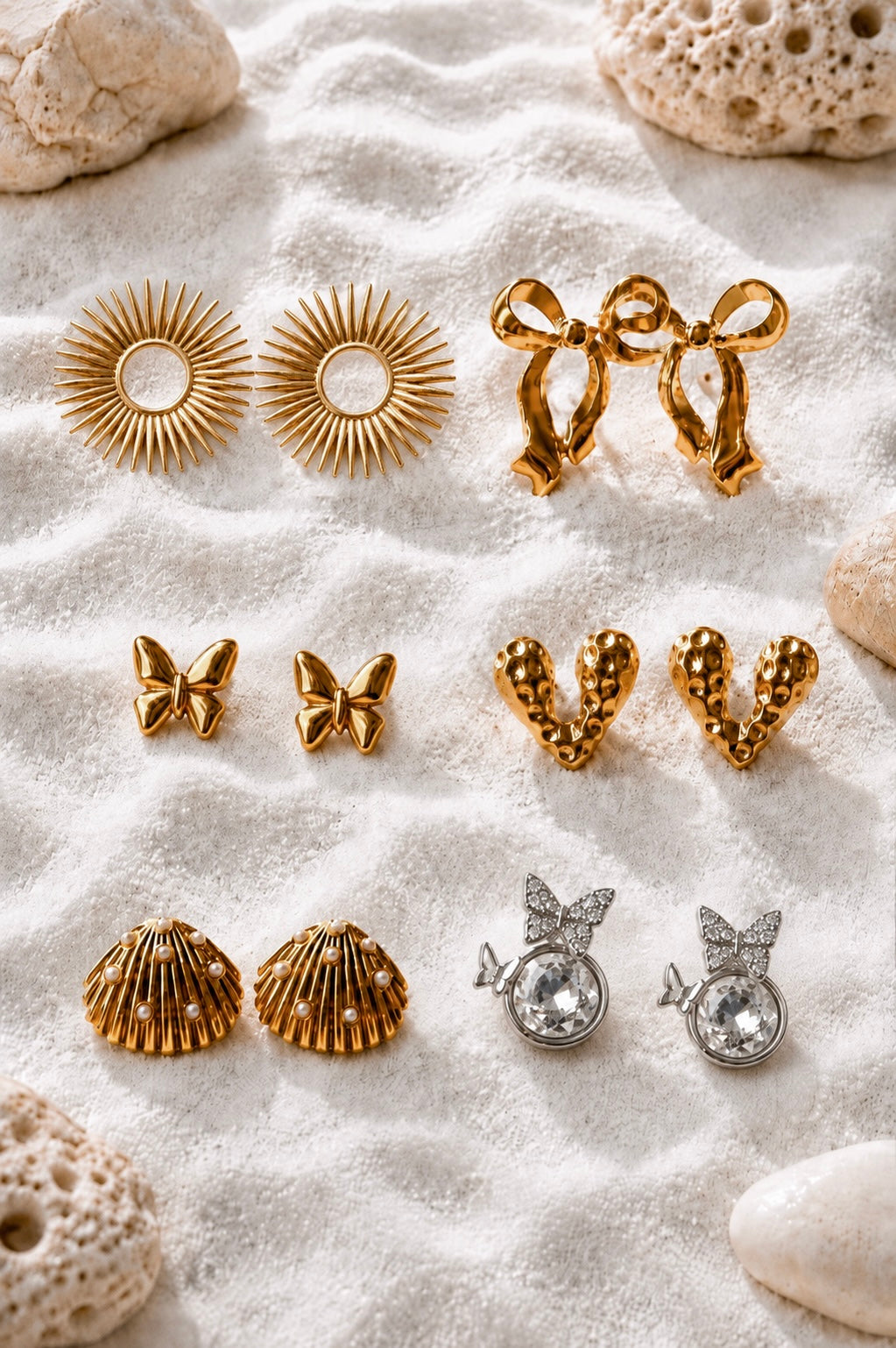 Earring Combo | Pack of 6 | 6 Pairs