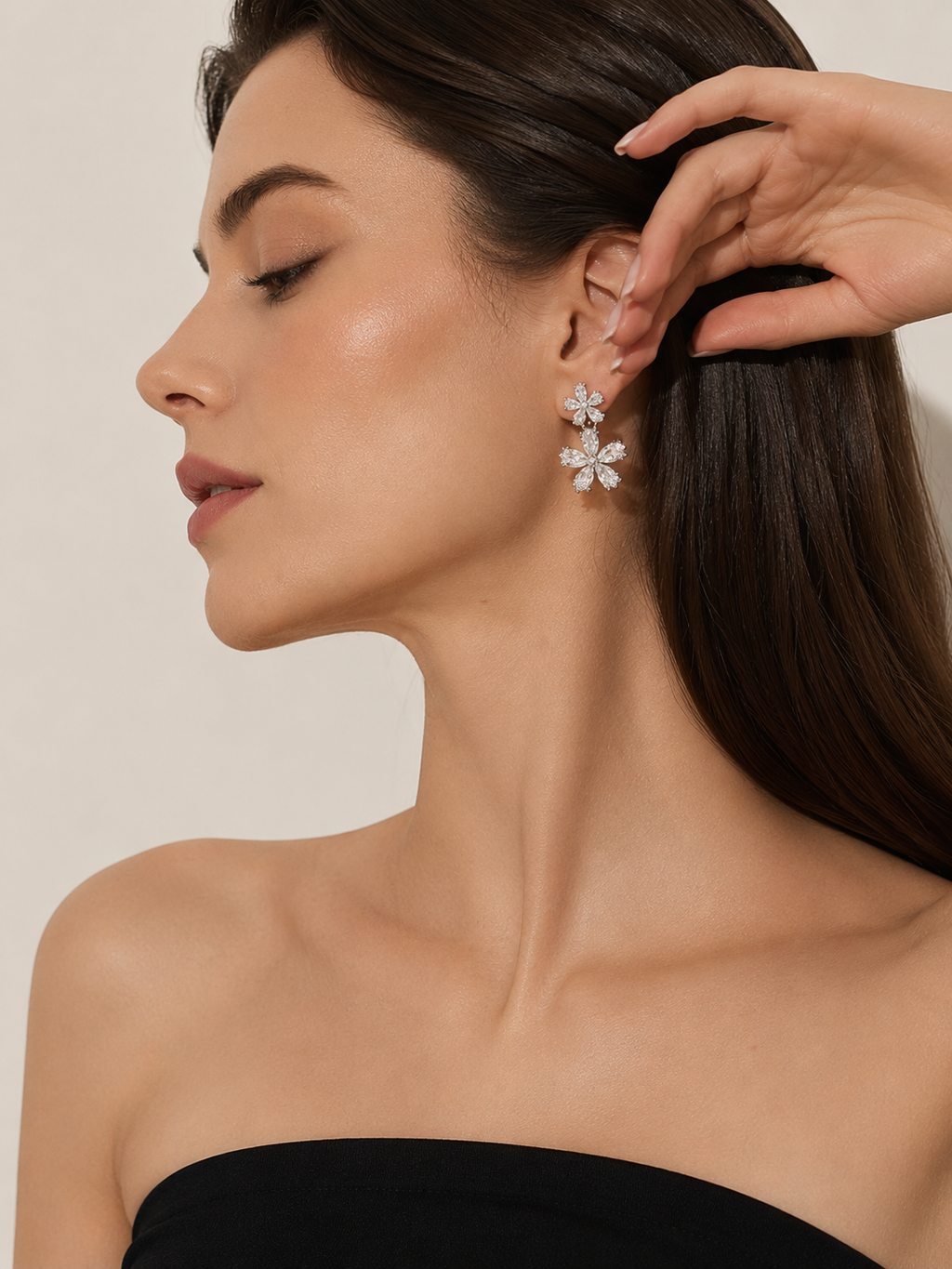 Snow Bloom Earrings