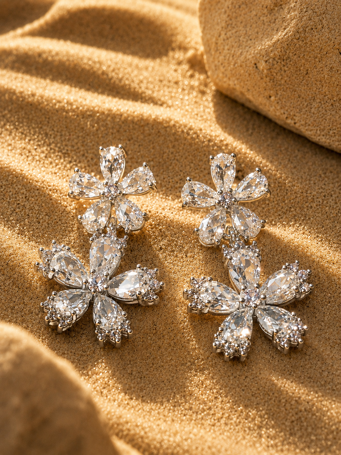 Snow Bloom Earrings