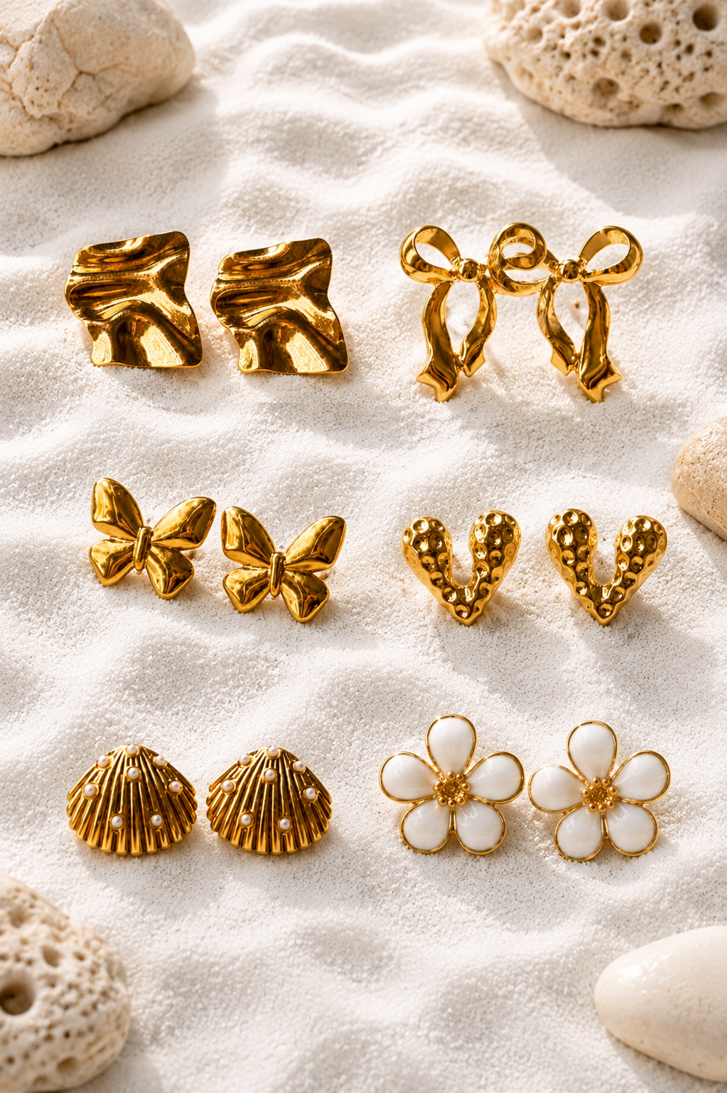 Earring Combo | Pack of 6 | 6 Pairs
