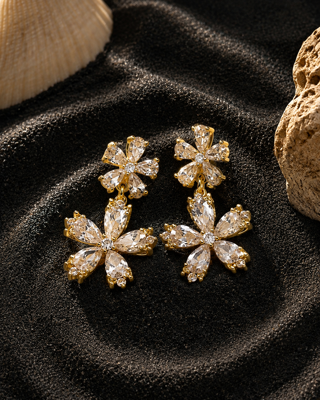 Snow Bloom Earrings